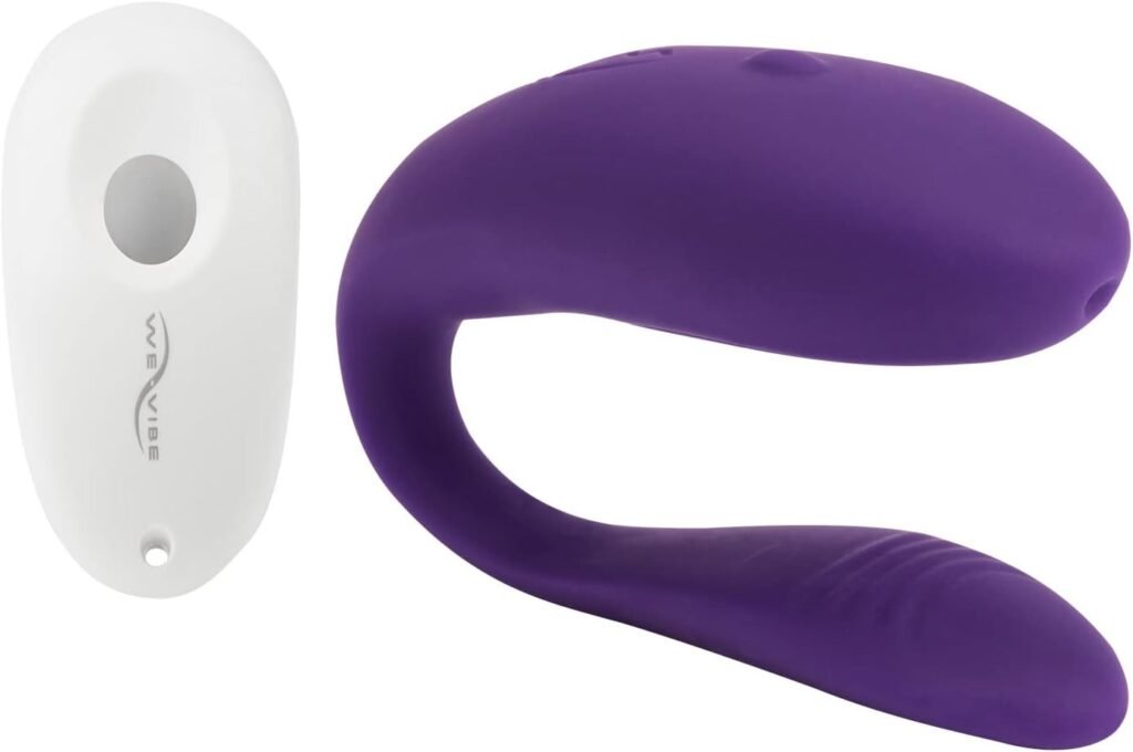 We-Vibe Unite Remote Couples Vibrator - Vibrating Sex Toy for Couples - G-spot and Clitoris Stimulation - Waterproof - Remote Controlled - Rechargeable Toys for Sexual Adult Games